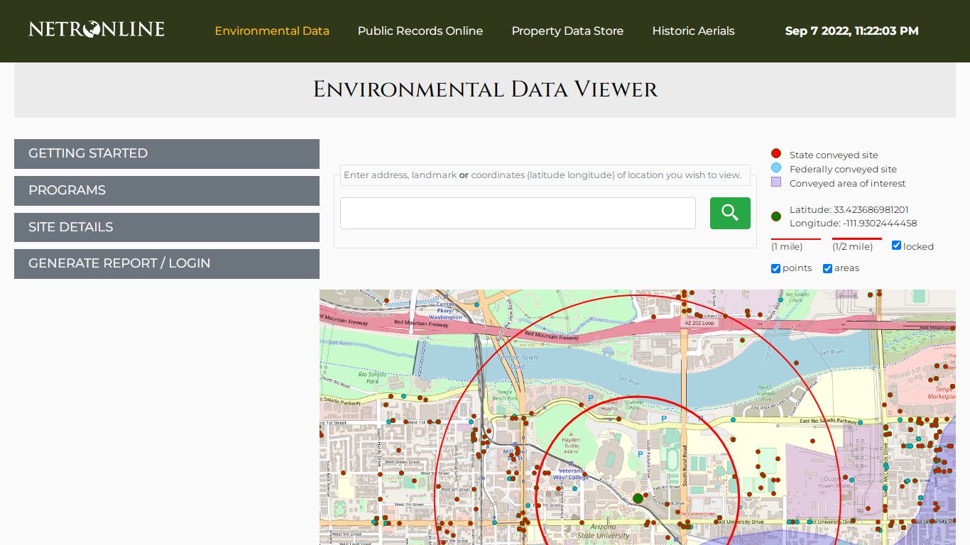 Environmental Data Viewer - NETROnline.com